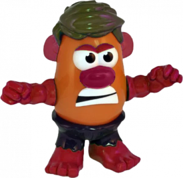 Mr. Potato Head Hulk PNG Transparent Background