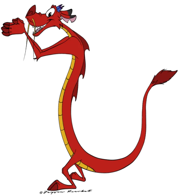 Mushu Disney Dragon Transparent PNG