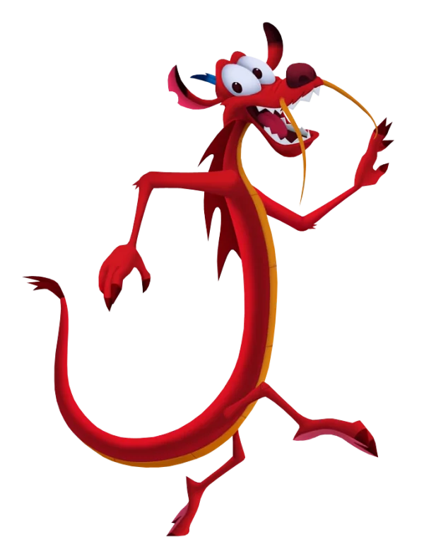 Mushu from Mulan Transparent PNG