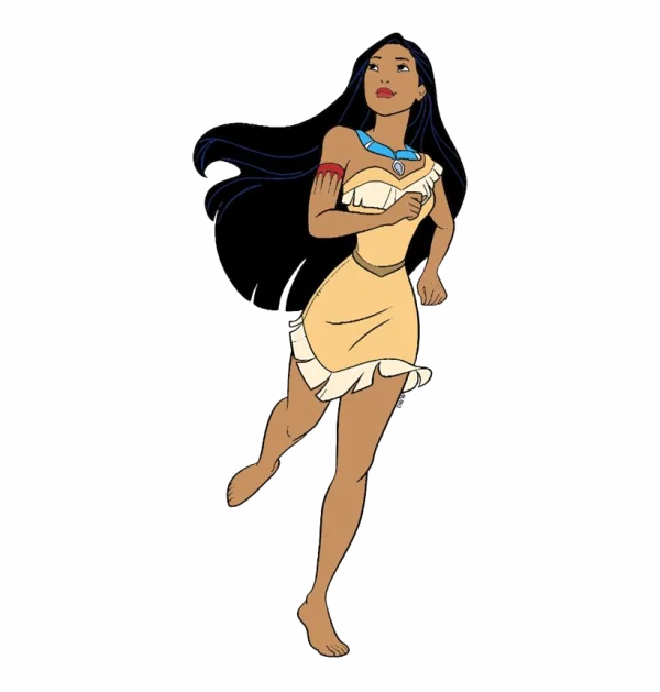 Disney Pocahontas Character PNG Transparent