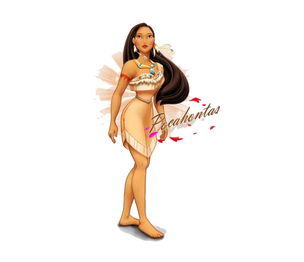 Pocahontas Disney Princess PNG Transparent Background