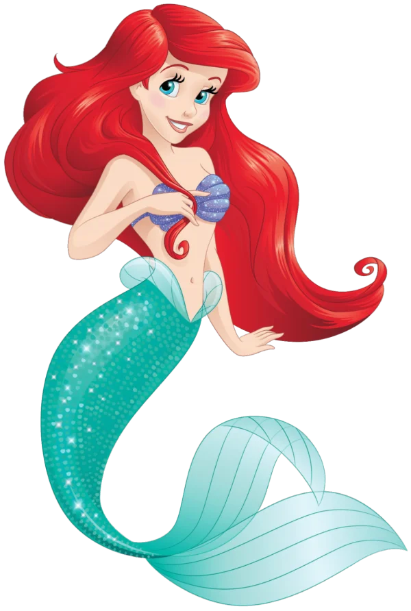 Ariel The Little Mermaid Cartoon Character PNG