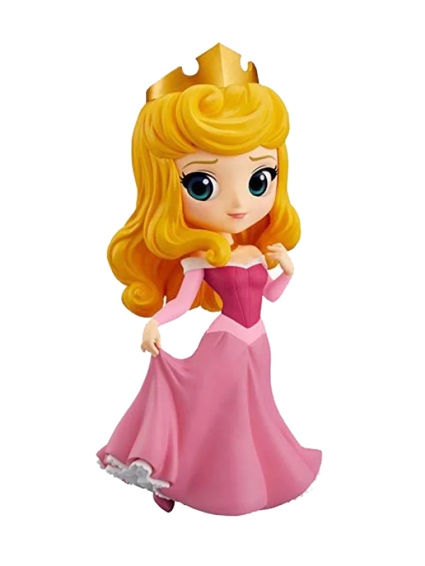 Princess Aurora Q Posket Figure PNG
