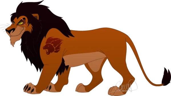 Scar The Lion King Cartoon PNG Transparent