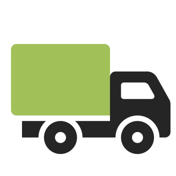 Green Delivery Truck Icon PNG Transparent