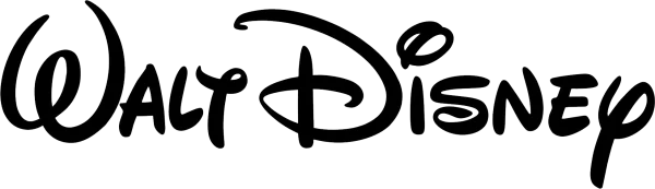 Walt Disney Signature Logo PNG Transparent Background