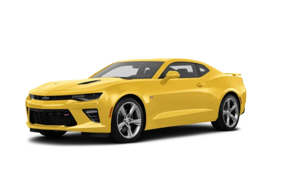 Yellow Chevrolet Camaro Sports Car PNG Transparent