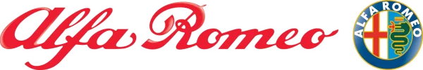 Alfa Romeo Logo and Wordmark PNG Transparent Background