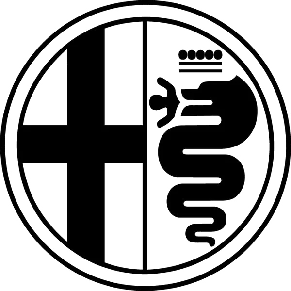 Alfa Romeo Logo PNG Transparent Background