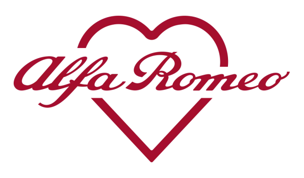 Alfa Romeo Logo with Heart Transparent Background
