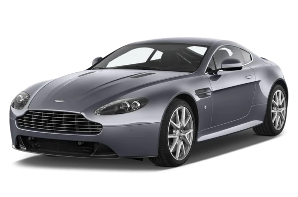 Aston Martin V8 Vantage Grey PNG Transparent