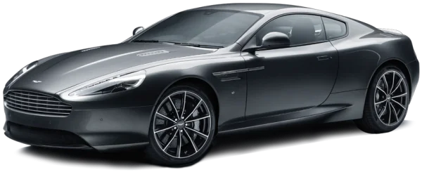 Gray Luxury Sports Car PNG Transparent Background