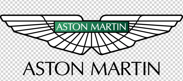 Aston Martin Logo PNG Transparent Background