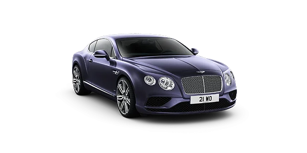 Purple Bentley Continental GT PNG Transparent