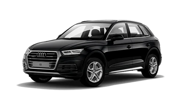 Black Audi Q5 SUV PNG Transparent Background