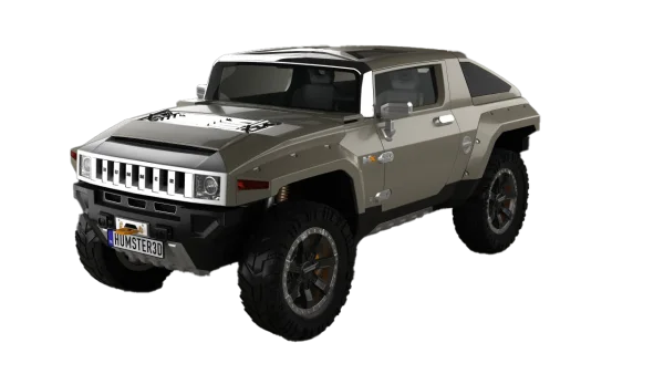 Hummer HX Concept Car PNG Transparent Background