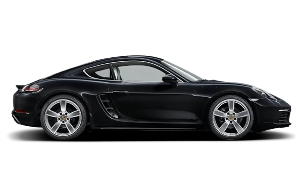 Black Porsche Sports Car PNG Transparent Background