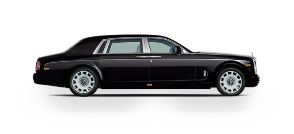 Black Rolls-Royce Phantom Car PNG