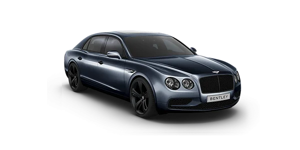 Dark Blue Bentley Car PNG Transparent Background