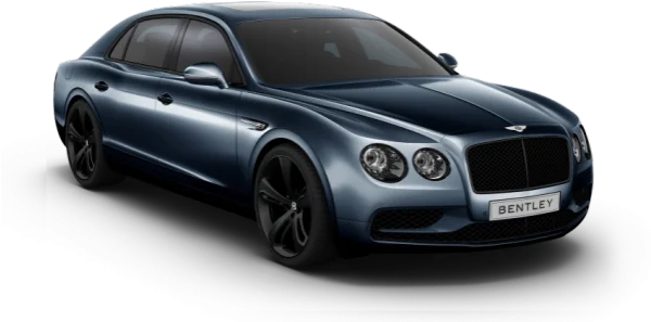 Dark Blue Bentley Car PNG Transparent Background