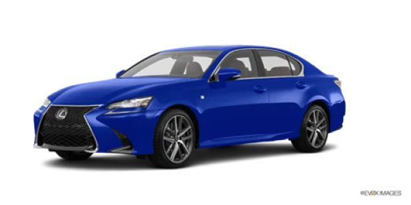 Blue Lexus Sedan PNG Transparent Background