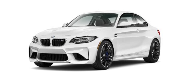 White BMW M2 Coupe Transparent Background