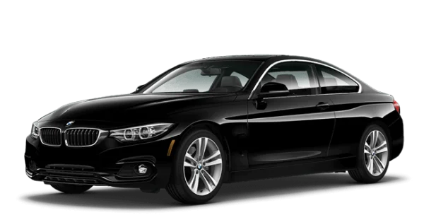 Black BMW Coupe Transparent Background PNG