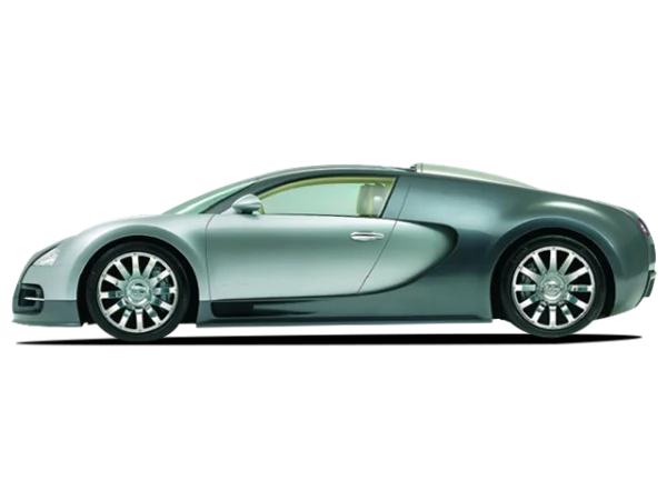 Bugatti Veyron Supercar PNG Transparent Background