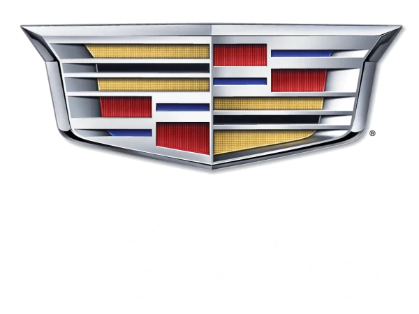 Cadillac Logo and Wordmark PNG Transparent Background