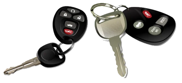 Car Keys and Fobs PNG Transparent Background