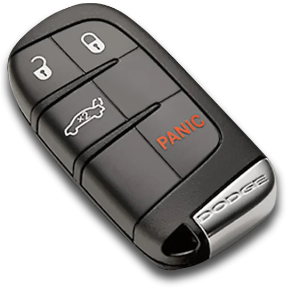 Dodge Car Key Fob PNG Transparent Background