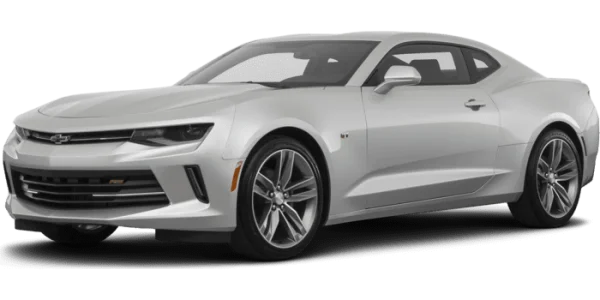 Silver Chevrolet Camaro PNG Transparent Background