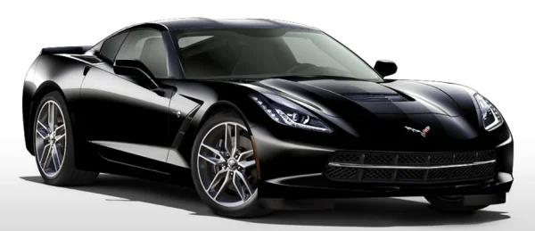 Black Sports Car PNG Transparent Background