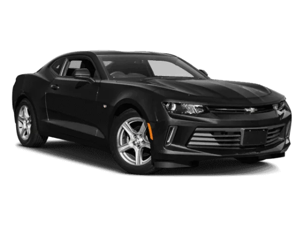 Black Chevrolet Camaro Coupe PNG Transparent Background