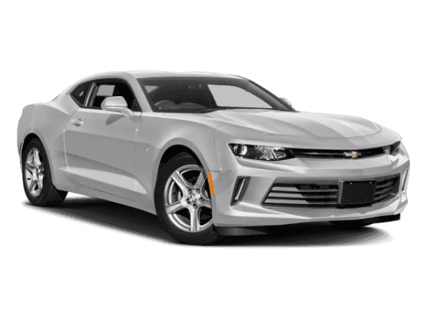 Silver Chevrolet Camaro PNG Transparent