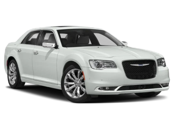 White Chrysler 300 Sedan PNG Transparent