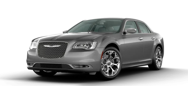 Gray Chrysler 300 Sedan PNG Transparent Background