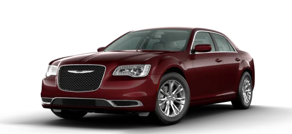 Maroon Chrysler 300 Car PNG Transparent Background