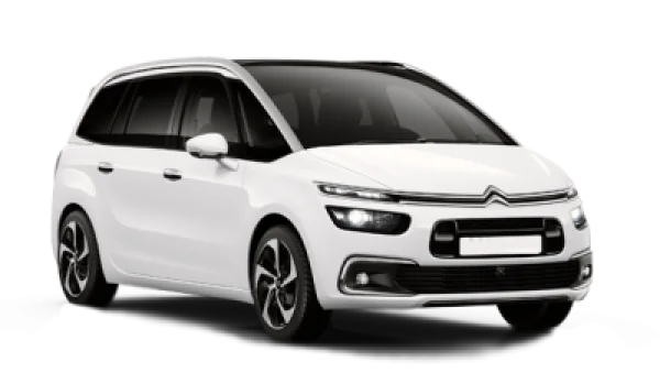 White Citroen C4 Picasso Car PNG Transparent