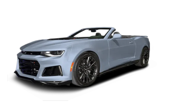 Light Blue Chevrolet Camaro ZL1 Convertible PNG