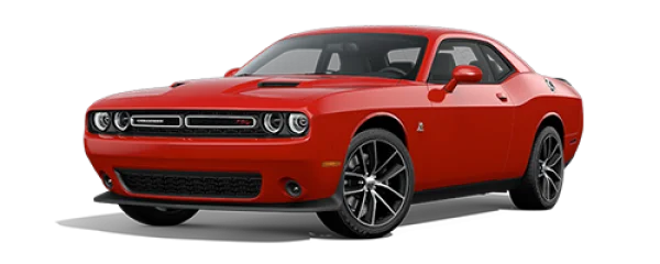 Red Dodge Challenger Car PNG Transparent