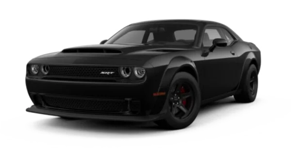 Black Dodge Challenger SRT PNG Transparent