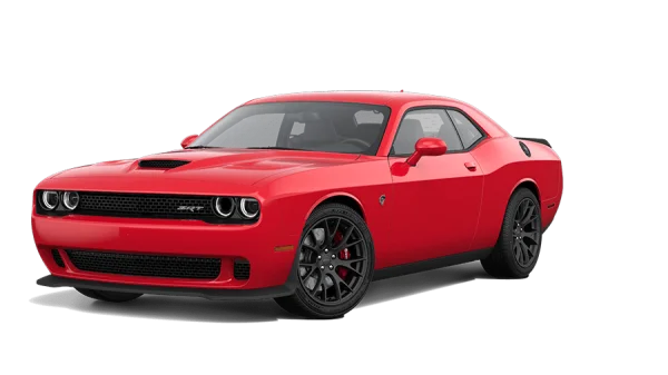 Red Dodge Challenger SRT Hellcat PNG Transparent Background