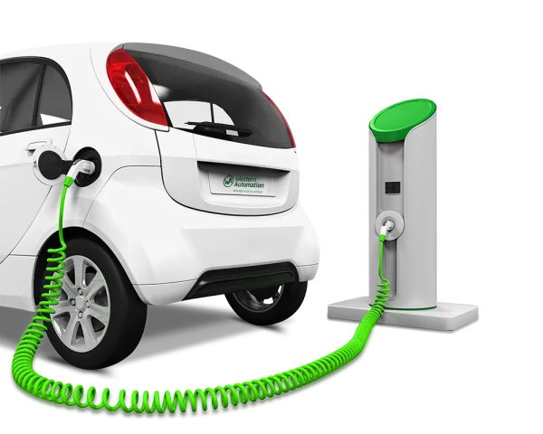 Electric Car Charging Station PNG Transparent Background