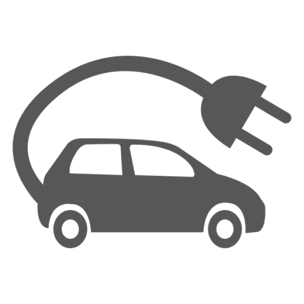 Electric Car Charging Icon PNG Transparent Background