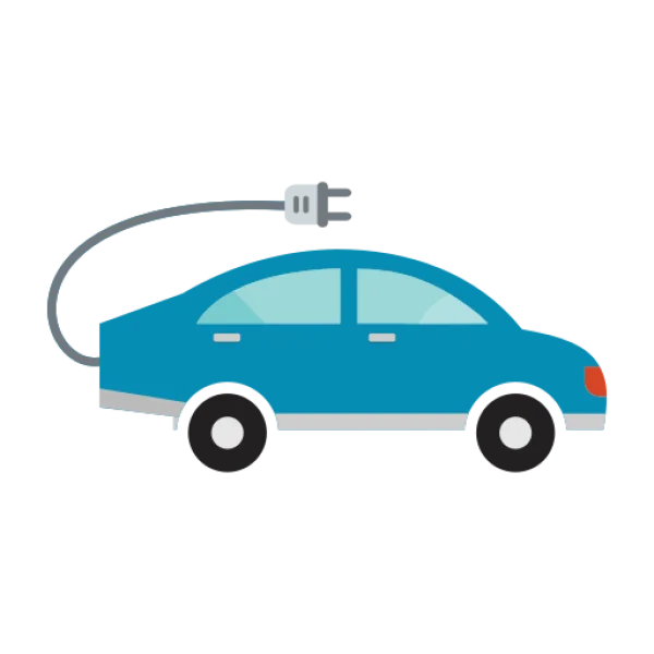 Electric Car Charging Icon PNG Transparent