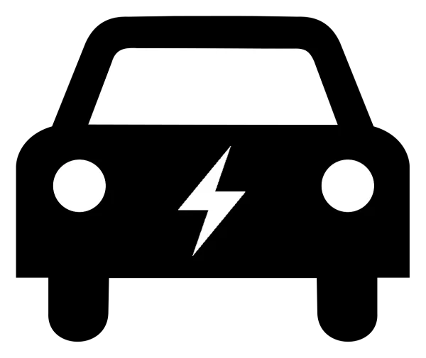 Electric Car Charging Icon PNG Transparent Background