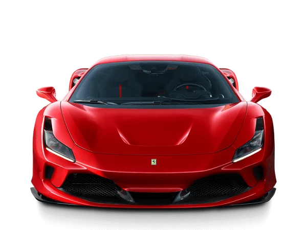 Red Ferrari Sports Car PNG Transparent Background