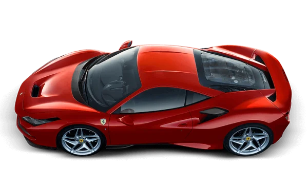 Luxury Red Sports Car PNG Transparent Background