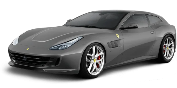 Grey Ferrari GTC4Lusso Transparent PNG